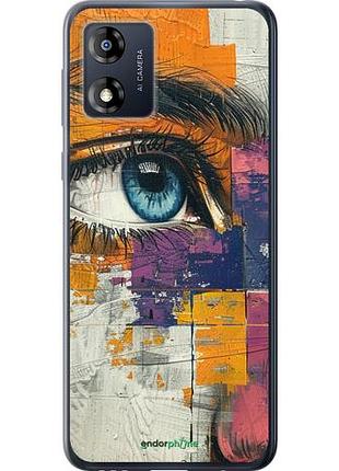 Чехол на motorola moto e13 цветная фреска "6032u-3053-10746"