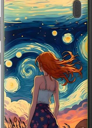 Чохол на lenovo k3 note k50-t5 дівчина арт