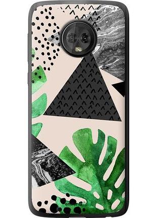 Чехол на motorola moto g6 монстера "4304u-982-10746"
