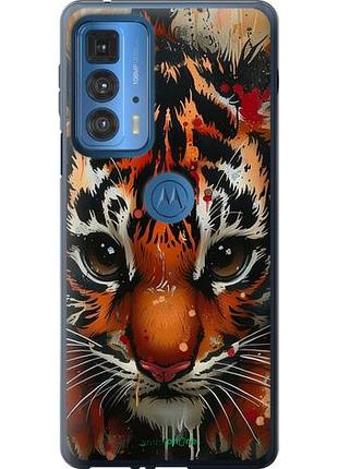 Чехол на motorola edge 20 pro mini tiger "6052u-2662-10746"