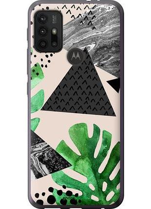 Чехол на motorola moto g20 монстера "4304u-2461-10746"