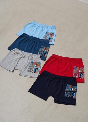 Боксеры подростковые на мальчика - extreme sport из 5 шт. nicoletta 41426 12-13