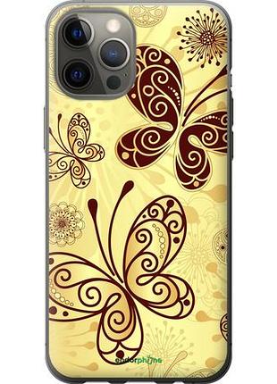 Чохол на iphone 12 pro max красиві метелики "4170u-2054-10746"