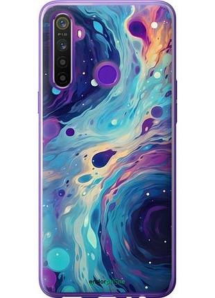 Чохол на realme 5 арт акварель
