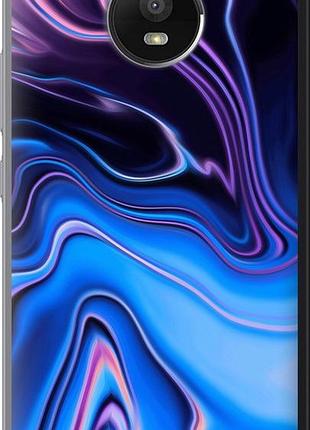 Чохол на motorola moto e4 plus візерунок води "4491u-1000-10746"