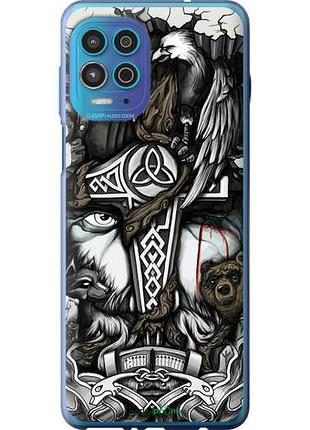 Чехол на motorola edge s тату викинг "4098u-2860-10746"