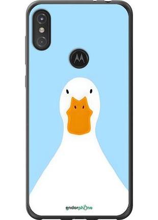 Чехол на motorola one power гусь моторола ван повер