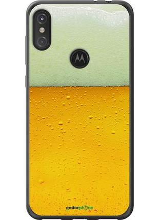 Чехол на motorola one power пиво "1145u-1588-10746"