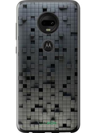 Чехол на motorola moto g7 кубики "1061u-1614-10746"