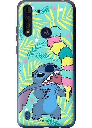 Чехол на motorola g8 power lite стич моторола г8 повер лайт