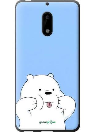 Чехол на nokia 6 милый мишка нокиа 6