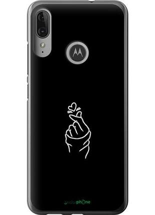 Чехол на motorola moto e6 plus love you "4298u-1780-10746"