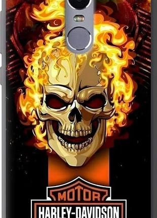 Чехол на xiaomi redmi note 4 харлей девидсон сяоми редми ноут 4