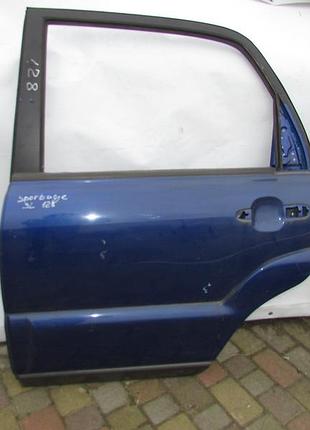 Двері задні ліві під накладку kia sportage 2 2004-2009