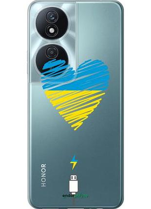 Чехол на huawei honor play 50 plus подзарядка сердца v2 "5295u-3399-10746"