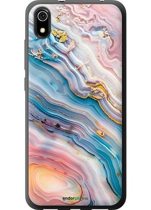 Чехол на xiaomi redmi 7a мрамор красивый сяоми редми 7а