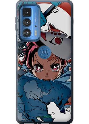 Чехол на motorola edge 20 pro танджиро камадо "5574u-2662-10746"