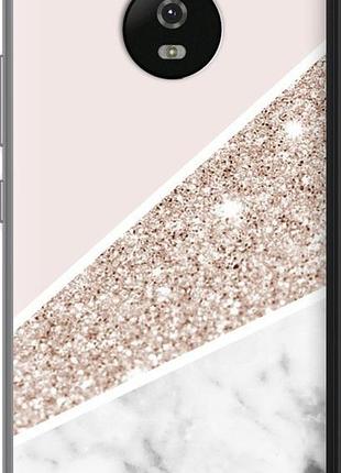 Чехол на motorola moto g5 пастельный мрамор "4342u-832-10746"
