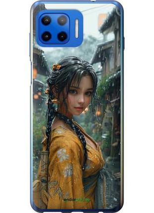 Чехол на motorola moto g plus anime-girl "6133u-2202-10746"
