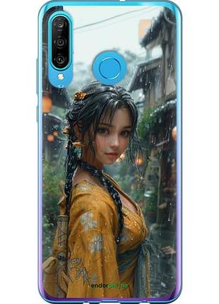 Чехол на huawei p30 lite anime-girl "6133u-1651-10746"