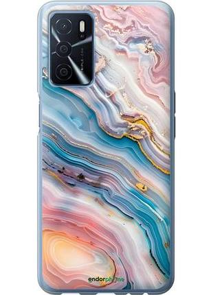 Чехол на oppo a16 мрамор красивый оппо а16