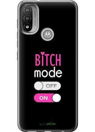 Чехол на motorola e20 bitch mode "4548u-2509-10746"