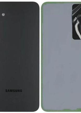 Задня кришка samsung a346 galaxy a34, зі склом камери, black