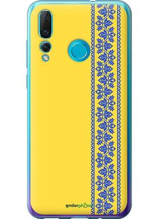 Чохол на huawei nova 4 вишиванка 4 "569u-1632-10746"