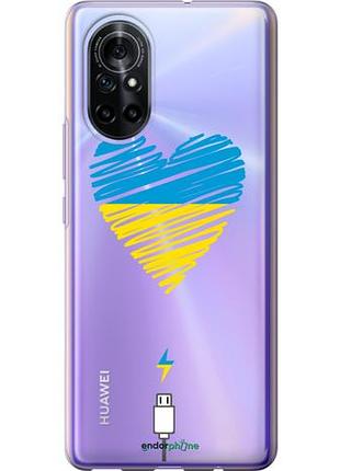 Чохол на huawei nova 8 підзаряджання серця v2 "5295u-2245-10746"