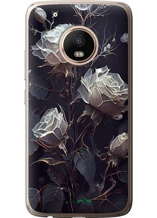 Чехол на motorola moto g5 plus розы 2 "5550u-1038-10746"