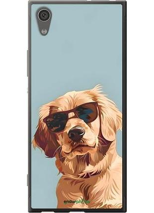 Чохол на sony xperia xa1 g3112 пес в окулярах