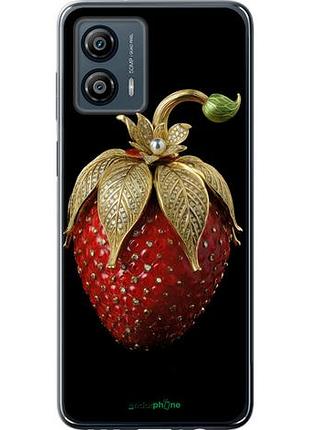 Чехол на motorola moto g53 клубника v3 "5638u-3047-10746"