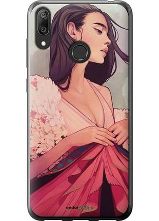 Чехол на huawei y7 2019 kelsey beckett "4034u-1638-10746"