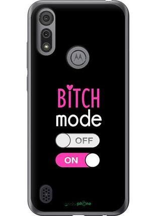 Чехол на motorola e6i bitch mode "4548u-2355-10746"