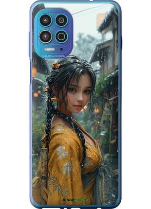Чехол на motorola edge s anime-girl "6133u-2860-10746"