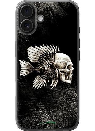 Чехол на iphone 16 plus рыбо-человек "683u-3714-10746"