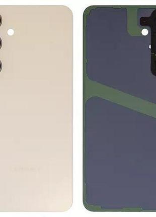 Задняя крышка samsung s926 galaxy s24 plus, с стеклом камеры, amber yellow