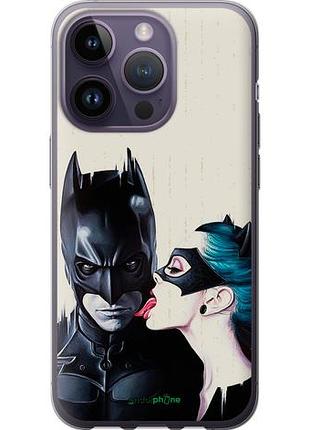 Чехол на iphone 14 pro бэтмен "4678u-2646-10746"