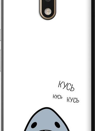 Чехол на motorola moto g4 акула "4870u-511-10746"
