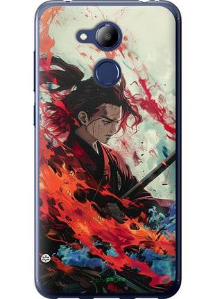 Чехол на huawei honor 6c pro битва стихий "6110u-1358-10746"