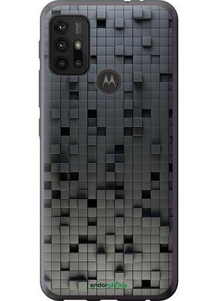 Чехол на motorola moto g10 кубики "1061u-2319-10746"
