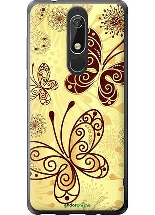 Чохол на nokia 5.1 красиві метелики "4170u-1529-10746"
