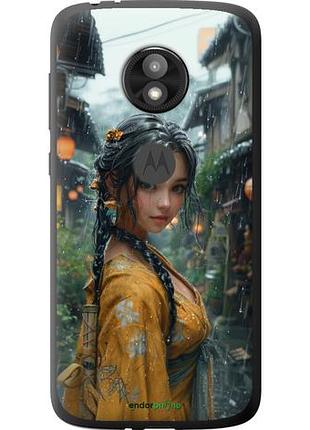 Чехол на motorola moto e5 play anime-girl "6133u-1429-10746"