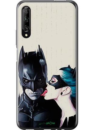 Чехол на huawei p smart pro бэтмен "4678u-1906-10746"
