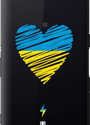 Чехол на sony xperia z3 compact d5803 подзарядка сердца v2 "5295u-277-10746"