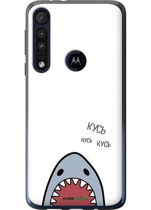 Чехол на motorola one macro акула "4870u-1812-10746"