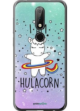 Чехол на nokia 6.1 plus i'm hulacorn "3976u-1539-10746"