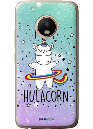 Чехол на motorola moto g5 plus i'm hulacorn "3976u-1038-10746"
