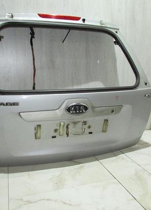 Кришка багажника срібний колір kia sportage 2 2004-2010