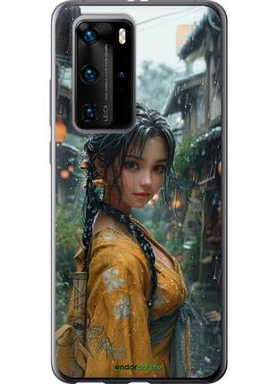 Чехол на huawei p40 pro anime-girl "6133u-1839-10746"